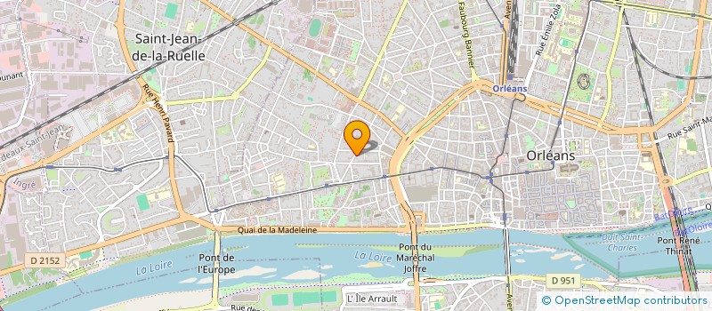 localisation de l'entreprise MADAME MYRIAM RECHENBERGERIS à ORLEANS