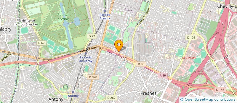 localisation de l'entreprise MADAME MYRIAM REHAL à ANTONY