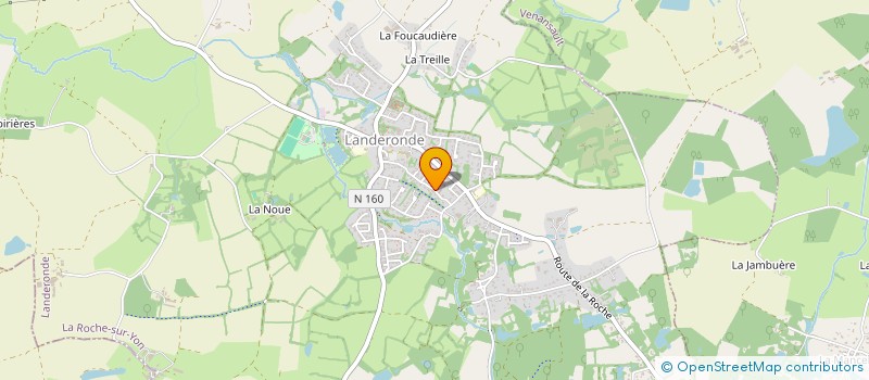 localisation de l'entreprise MADAME MYRIAM REMAUD à LANDERONDE