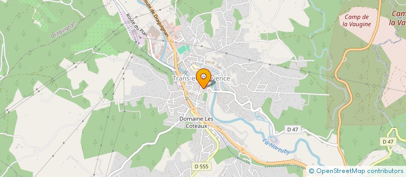 localisation de l'entreprise MADAME MYRIAM REMILET à TRANS-EN-PROVENCE