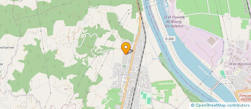 localisation de l'entreprise MADAME MYRIAM RETAIL  CREST