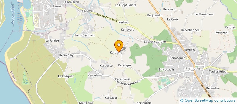 localisation de l'entreprise MADAME MYRIAM RICHON  ERDEVEN