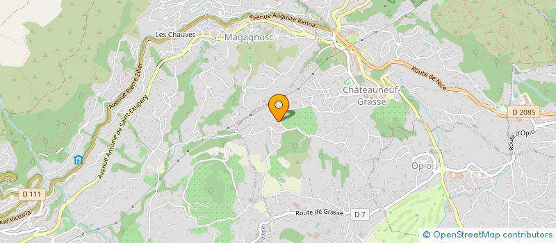 localisation de l'entreprise MADAME MYRIAM RINTERKNECHT  CHATEAUNEUF-GRASSE