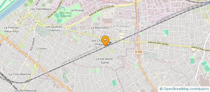 localisation de l'entreprise MADAME MYRIAM RODRIGUEZ  SARTROUVILLE