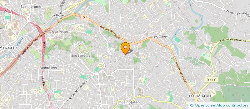 localisation de l'entreprise MADAME MYRIAM ROUAK à MARSEILLE