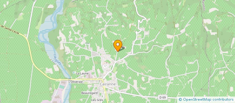 localisation de l'entreprise MADAME MYRIAM ROUSTAN  CAIRANNE