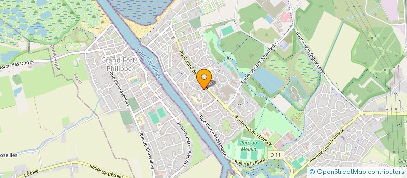 localisation de l'entreprise MADAME MYRIAM RYCKEMBUSCH à GRAVELINES