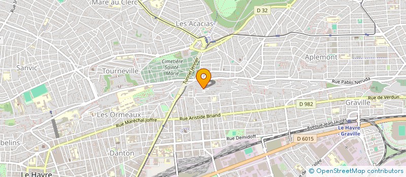 localisation de l'entreprise MADAME MYRIAM SABRINA MARIE ROUSSELLE à LE HAVRE