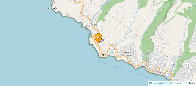 localisation de l'entreprise MADAME MYRIAM SAINT-YVES  CASE-PILOTE