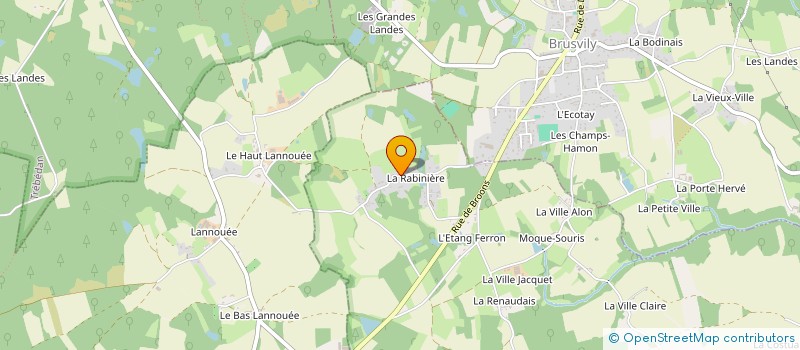 localisation de l'entreprise MADAME MYRIAM SAINTILAN à PLUMAUDAN