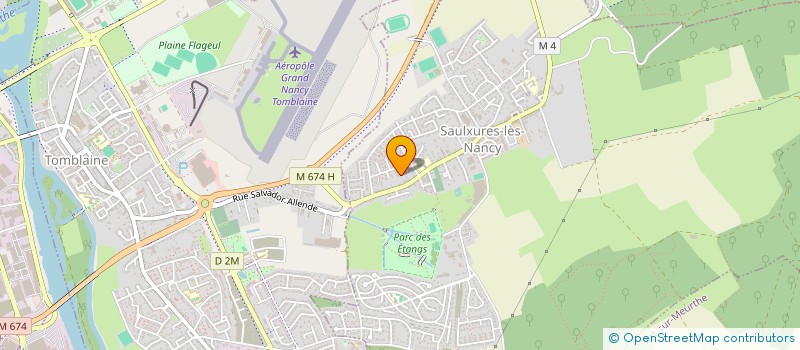 localisation de l'entreprise MADAME MYRIAM SARI  SAULXURES-LES-NANCY