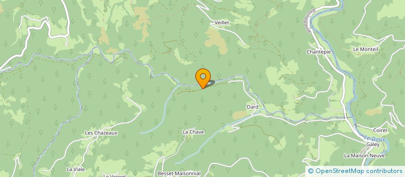 localisation de l'entreprise MADAME MYRIAM SARNOWSKI  SAINT-JEURE-D'ANDAURE