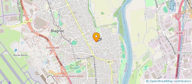 localisation de l'entreprise MADAME MYRIAM SARRAZIN à BLAGNAC