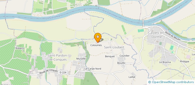 localisation de l'entreprise MADAME MYRIAM SAUVINET  SAINT-LOUBERT