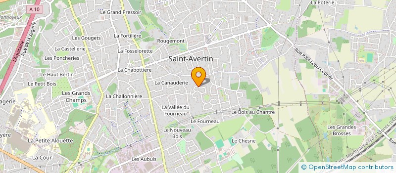 localisation de l'entreprise MADAME MYRIAM SCANZI  SAINT-AVERTIN