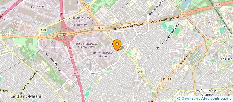 localisation de l'entreprise MADAME MYRIAM SCHAETSAERT à AULNAY-SOUS-BOIS