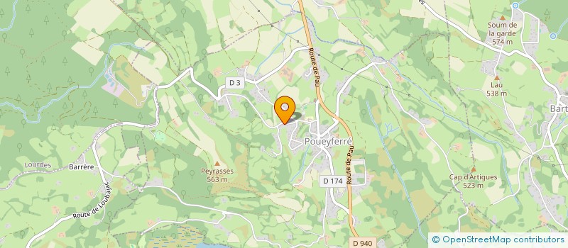 localisation de l'entreprise MADAME MYRIAM SCHALLIER  POUEYFERRE