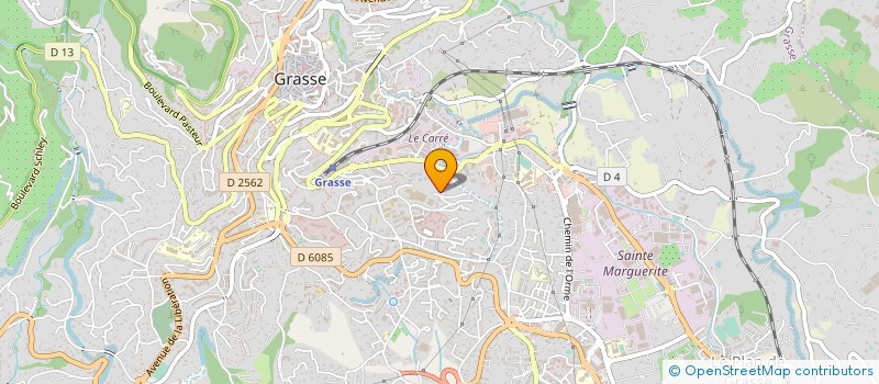 localisation de l'entreprise MADAME MYRIAM SCHOOF à GRASSE