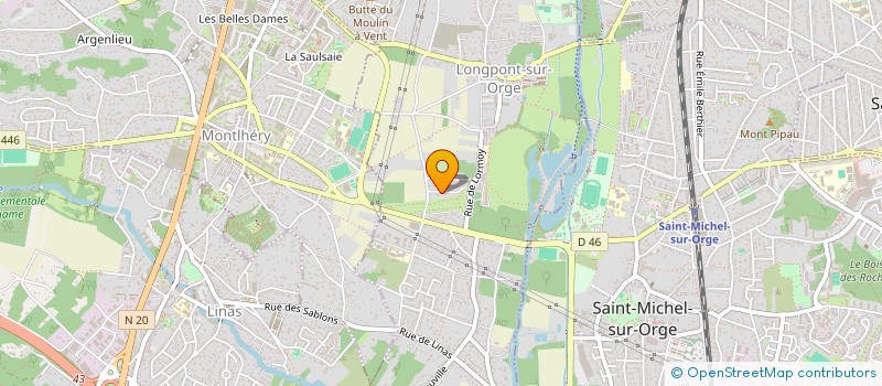 localisation de l'entreprise MADAME MYRIAM SECULA  LONGPONT-SUR-ORGE