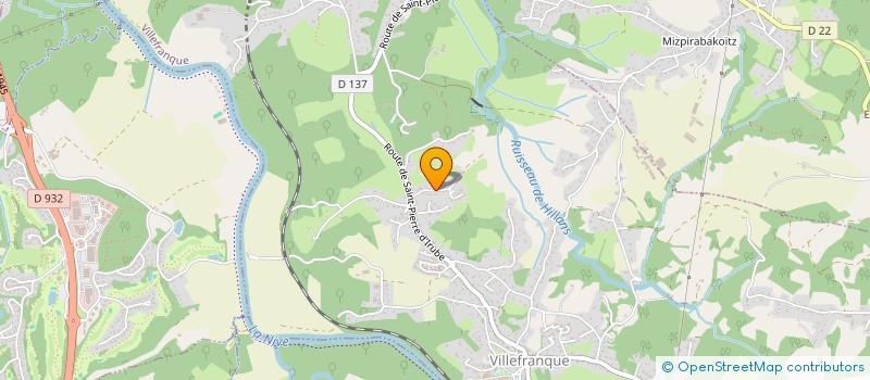 localisation de l'entreprise MADAME MYRIAM SENACQ  VILLEFRANQUE