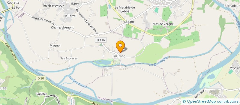 localisation de l'entreprise MADAME MYRIAM SERRANO MUSTRE  LAVAL-DE-CERE