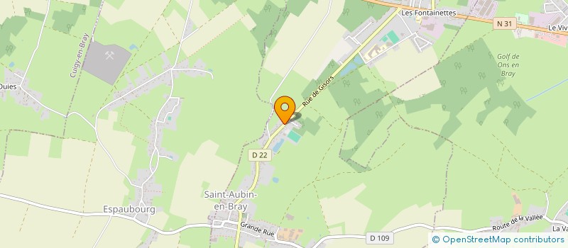 localisation de l'entreprise MADAME MYRIAM SEVE  SAINT-AUBIN-EN-BRAY