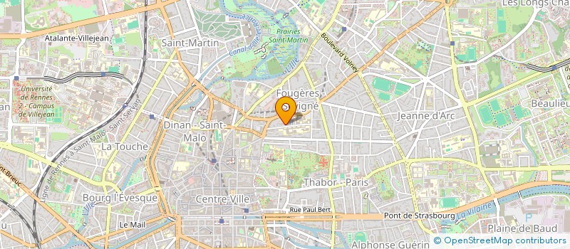 localisation de l'entreprise MADAME MYRIAM SHAL  RENNES