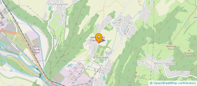 localisation de l'entreprise MADAME MYRIAM SIGAUD à JARRIE