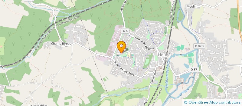 localisation de l'entreprise MADAME MYRIAM SIMON  LIGUGE