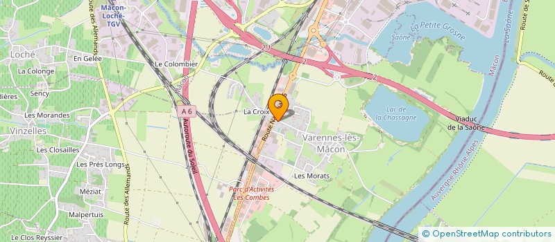 localisation de l'entreprise MADAME MYRIAM SLOMCZYNSKI à VARENNES-LES-MACON