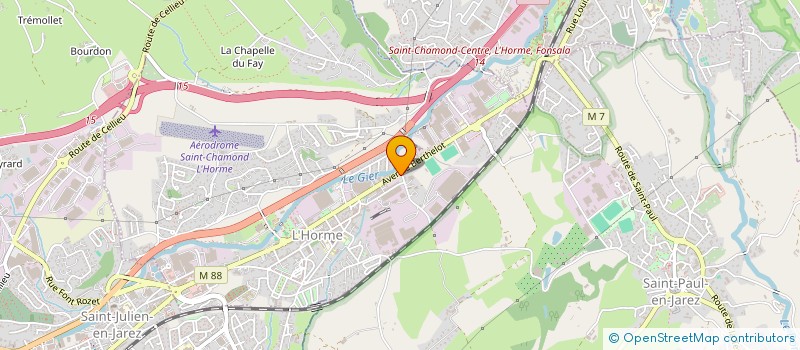 localisation de l'entreprise MADAME MYRIAM SMADI  L'HORME