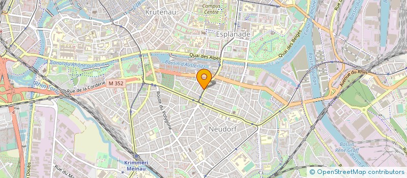 localisation de l'entreprise MADAME MYRIAM SOUIBA à STRASBOURG