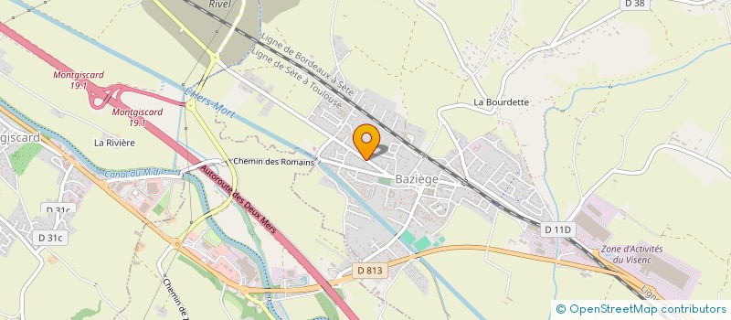 localisation de l'entreprise MADAME MYRIAM SOUPENE à BAZIEGE