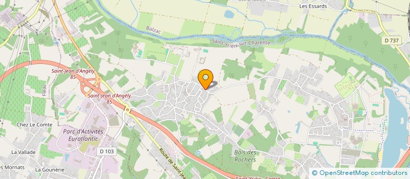 localisation de l'entreprise MADAME MYRIAM SOWEIF  SAINT-YRIEIX-SUR-CHARENTE