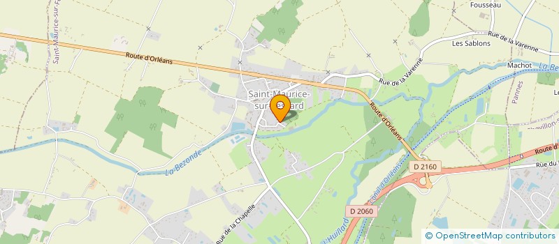 localisation de l'entreprise MADAME MYRIAM STEFANO  SAINT-MAURICE-SUR-FESSARD