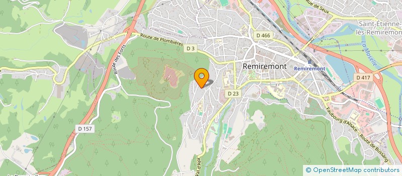 localisation de l'entreprise MADAME MYRIAM TACHET  REMIREMONT