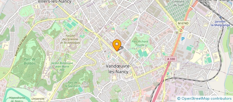 localisation de l'entreprise MADAME MYRIAM TAHANI  VANDUVRE-LES-NANCY