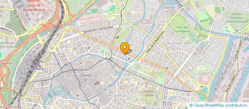 localisation de l'entreprise MADAME MYRIAM TAIEB à STRASBOURG