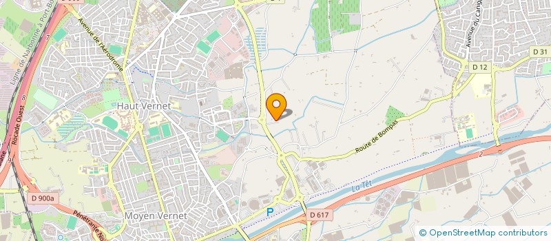 localisation de l'entreprise MADAME MYRIAM TAILLADE  PERPIGNAN