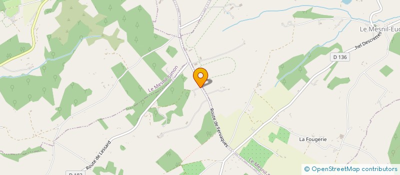 localisation de l'entreprise MADAME MYRIAM TAILLEPIED  LESSARD-ET-LE-CHENE