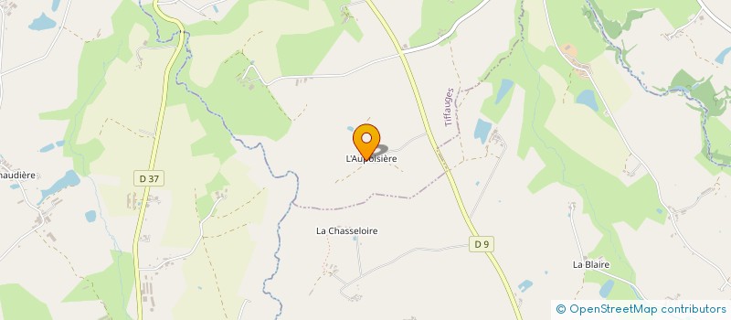 localisation de l'entreprise MADAME MYRIAM TAPON  TIFFAUGES