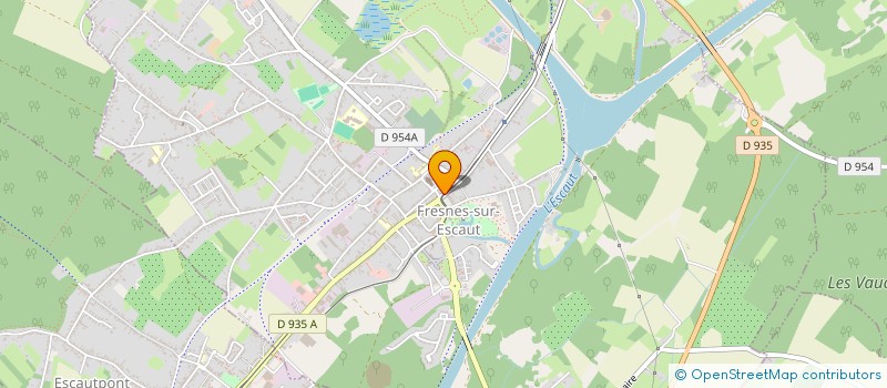 localisation de l'entreprise MADAME MYRIAM THELLIEZ  FRESNES-SUR-ESCAUT