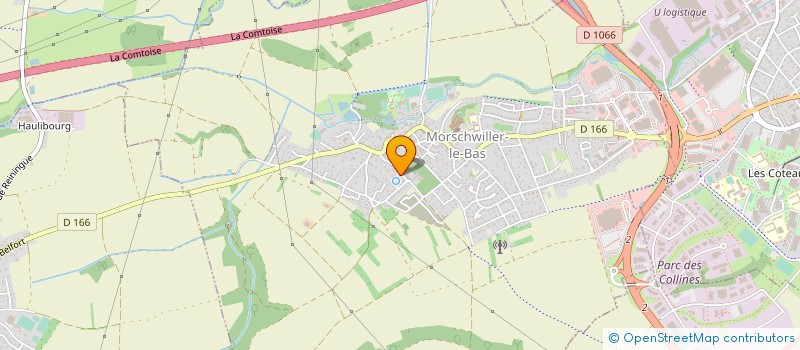 localisation de l'entreprise MADAME MYRIAM TOUZANI  MORSCHWILLER-LE-BAS