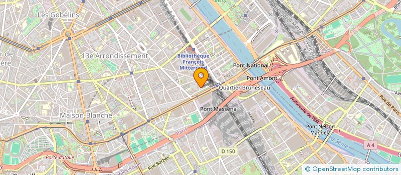 localisation de l'entreprise MADAME MYRIAM TRAORE  PARIS