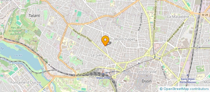 localisation de l'entreprise MADAME MYRIAM TRIPONEZ à DIJON