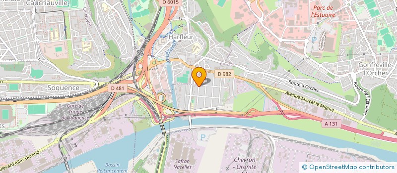 localisation de l'entreprise MADAME MYRIAM TROUVE  GONFREVILLE-L'ORCHER