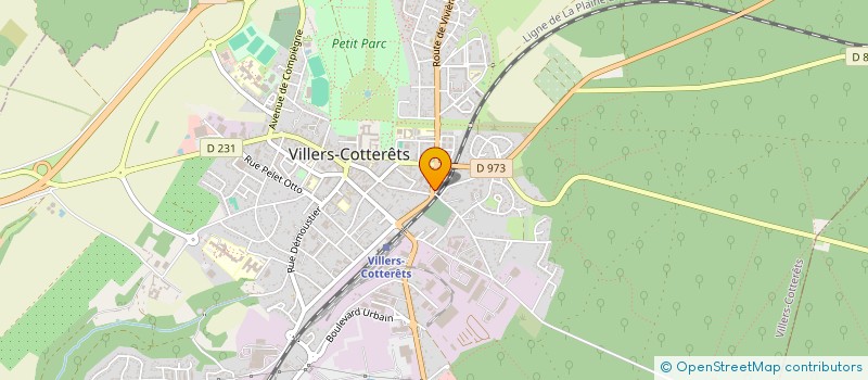 localisation de l'entreprise MADAME MYRIAM UGUEN à VILLERS-COTTERETS