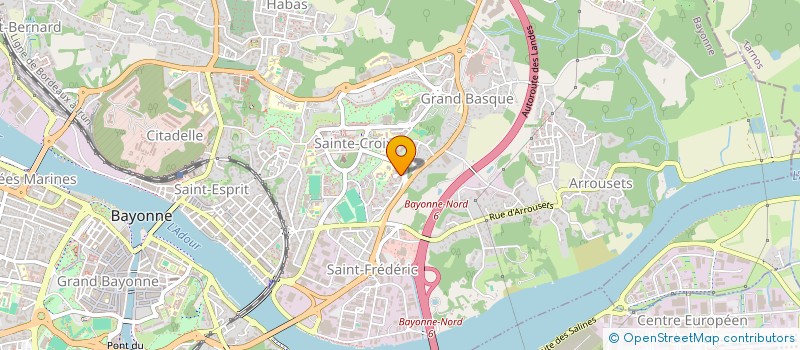 localisation de l'entreprise MADAME MYRIAM URRIZA à BAYONNE