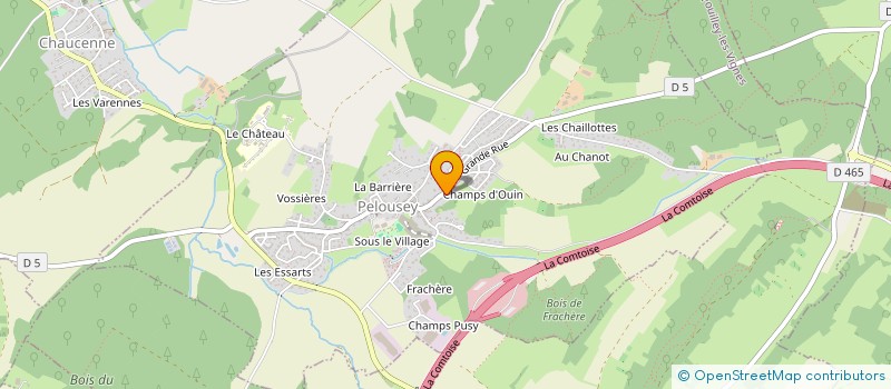 localisation de l'entreprise MADAME MYRIAM VALLADONT à EMAGNY