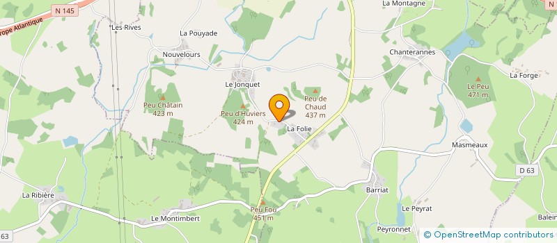 localisation de l'entreprise MADAME MYRIAM VRAIN à LE GRAND-BOURG